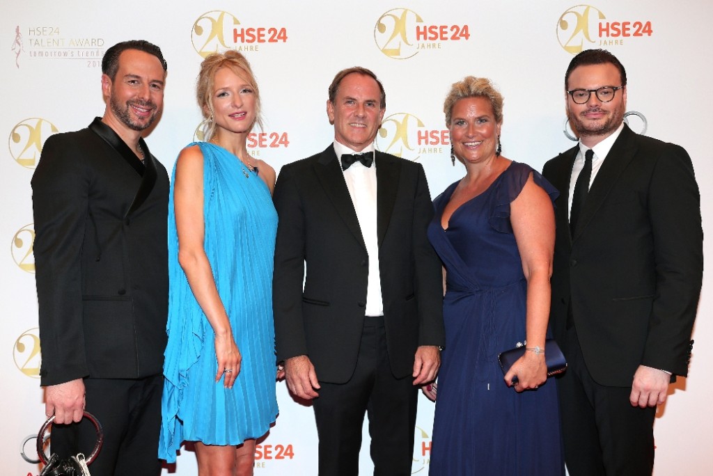 Jury HSE24 Talent Award: Ingo Brack, Katja Will, Richard Reitzner, CEO HSE24, Yvonne Mueller, Christian Krabichler (Foto: Gisela Schober/Getty Images for HSE24)