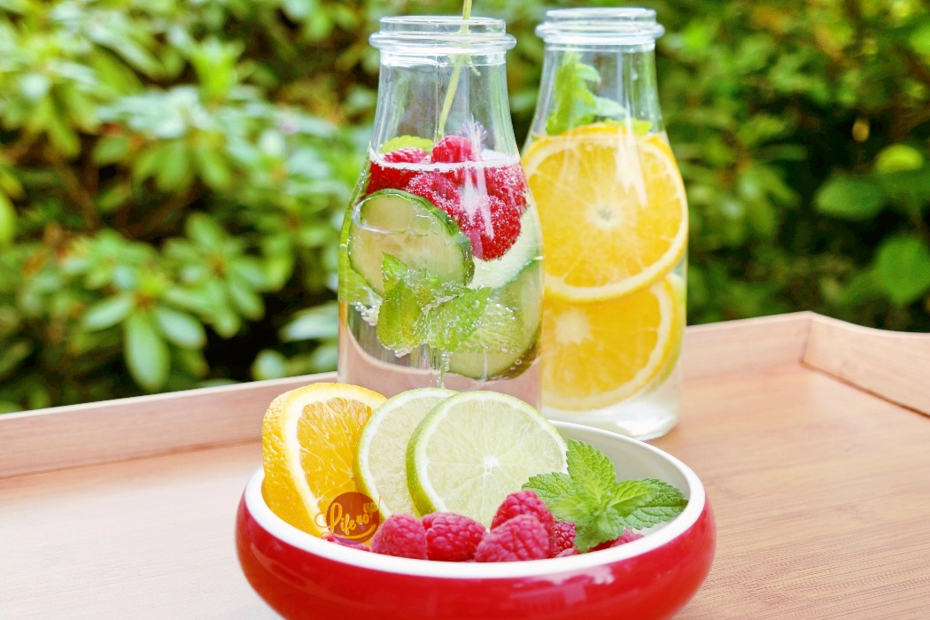 Life40up! Infused Water Sommerfeeling